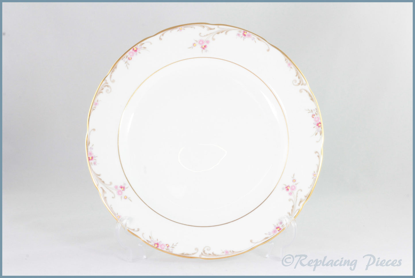 Wedgwood - Carisbrooke (Gold Edge) - Dinner Plate