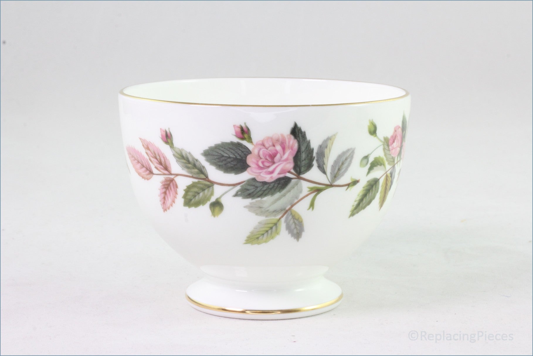Wedgwood - Hathaway Rose - Open Sugar Bowl