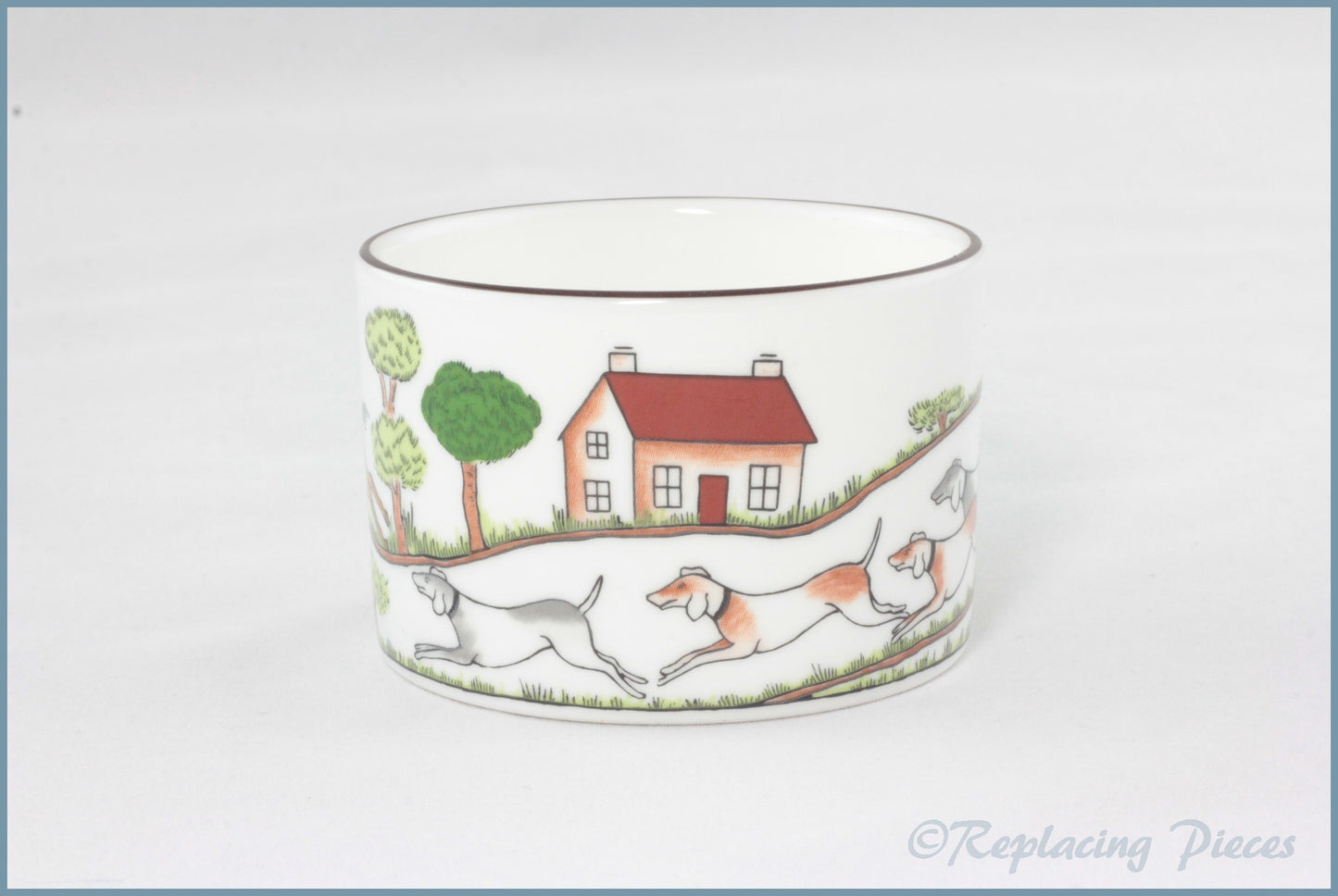 Wedgwood - Hunting Scenes - Sugar Bowl