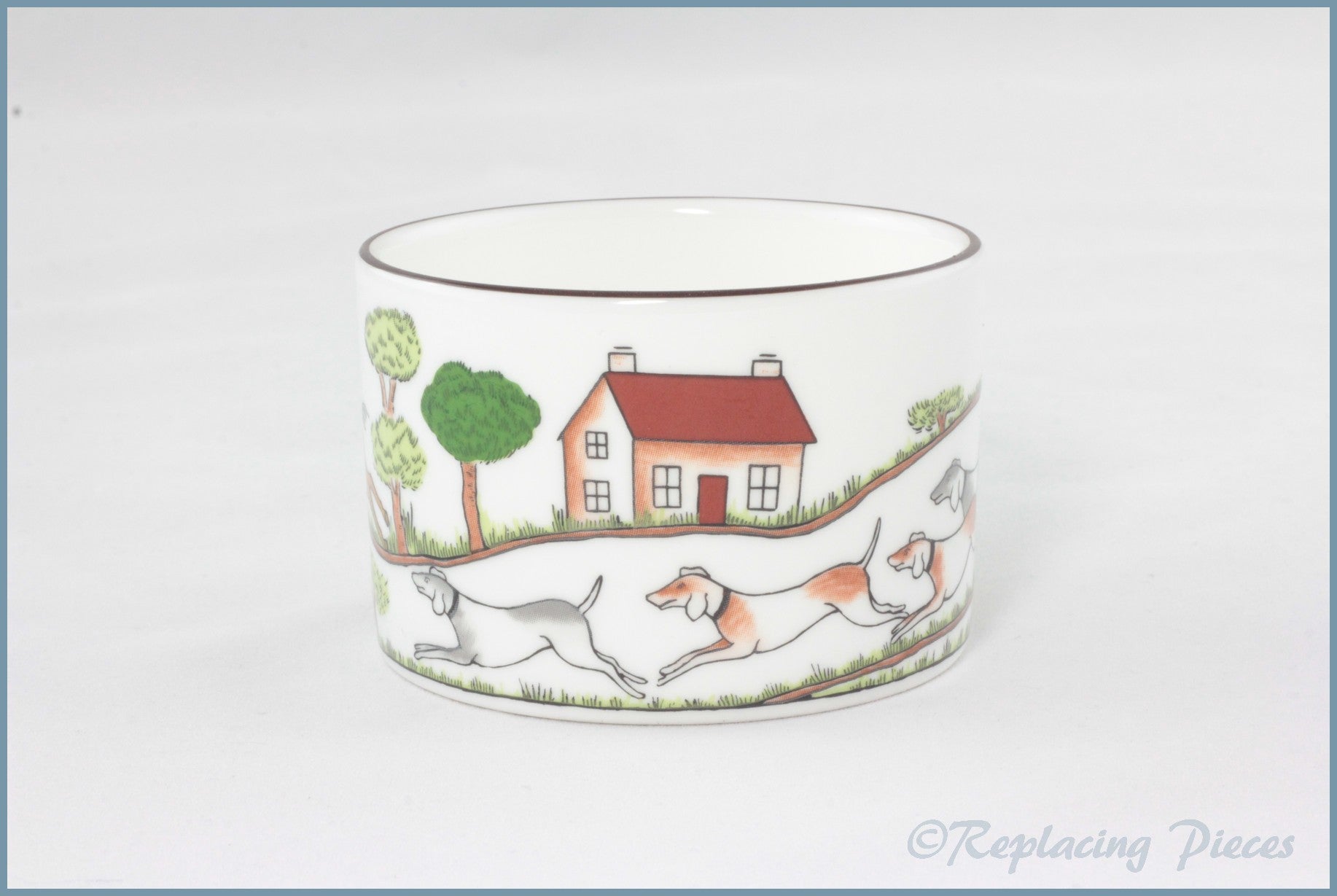 Wedgwood - Hunting Scenes - Sugar Bowl