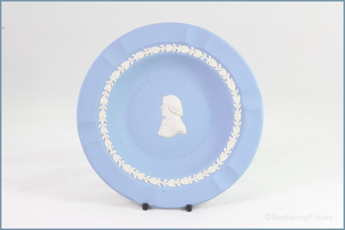 Wedgwood - Jasperware (Pale Blue) - Large Ashtray - 250th Anniversary
