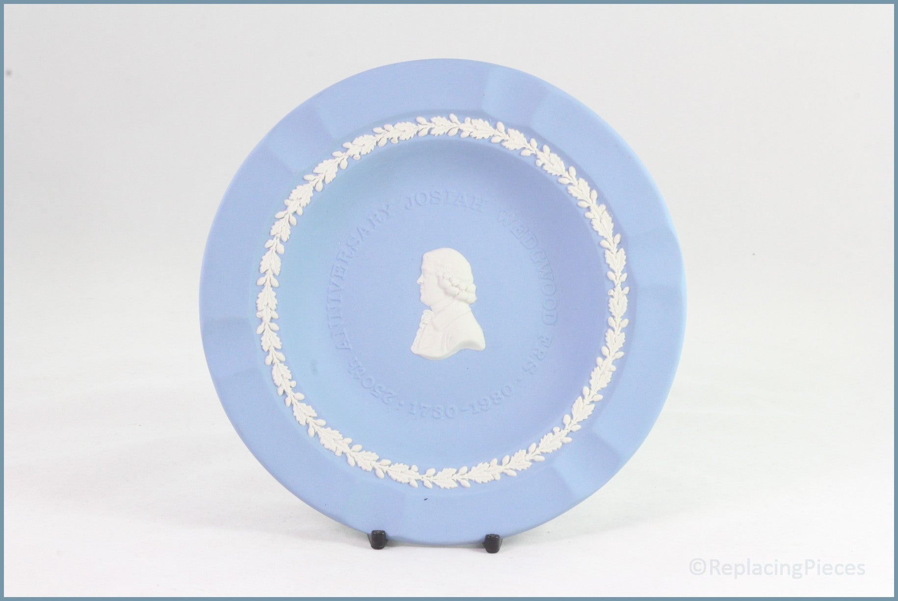 Wedgwood - Jasperware (Pale Blue) - Large Ashtray - 250th Anniversary