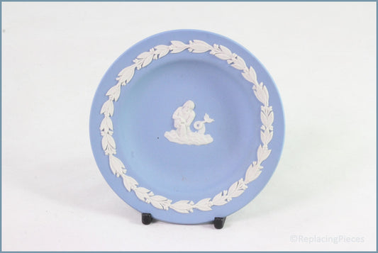 Wedgwood - Jasperware (Pale Blue) - Zodiac Pin Tray - Aquarius
