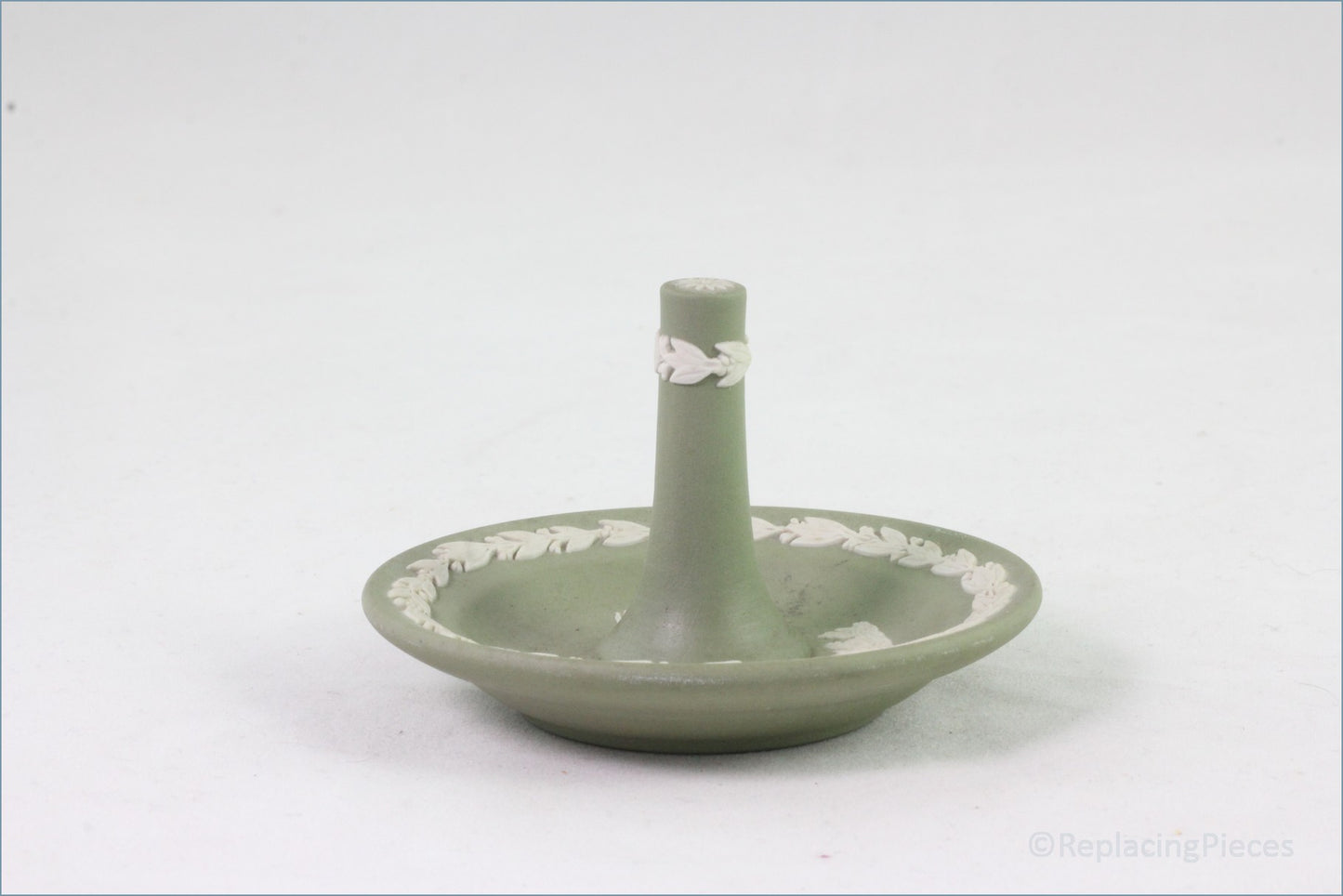 Wedgwood - Jasperware (Sage Green) - Ring Tree