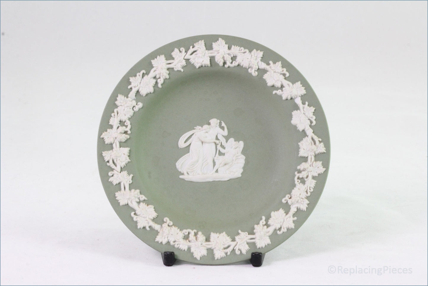 Wedgwood - Jasperware (Sage Green) - Pin Tray - WWJWG5