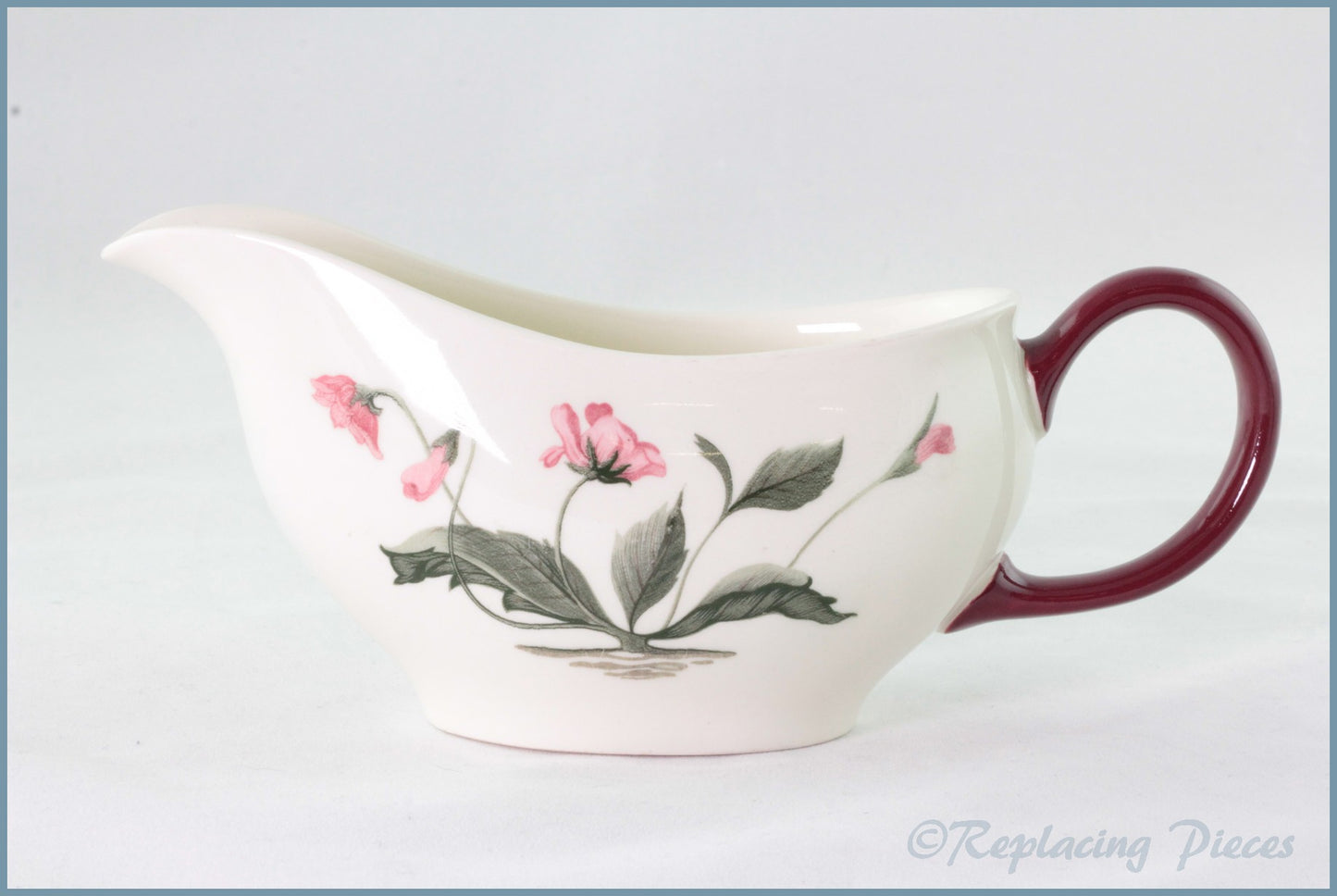 Wedgwood - Mayfield Ruby - Gravy Boat