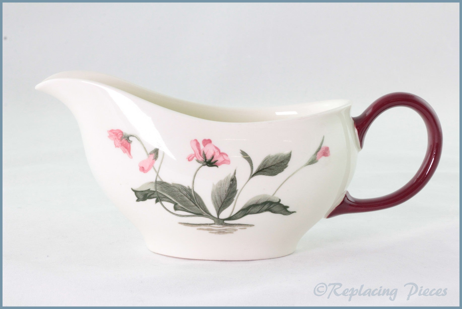 Wedgwood - Mayfield Ruby - Gravy Boat