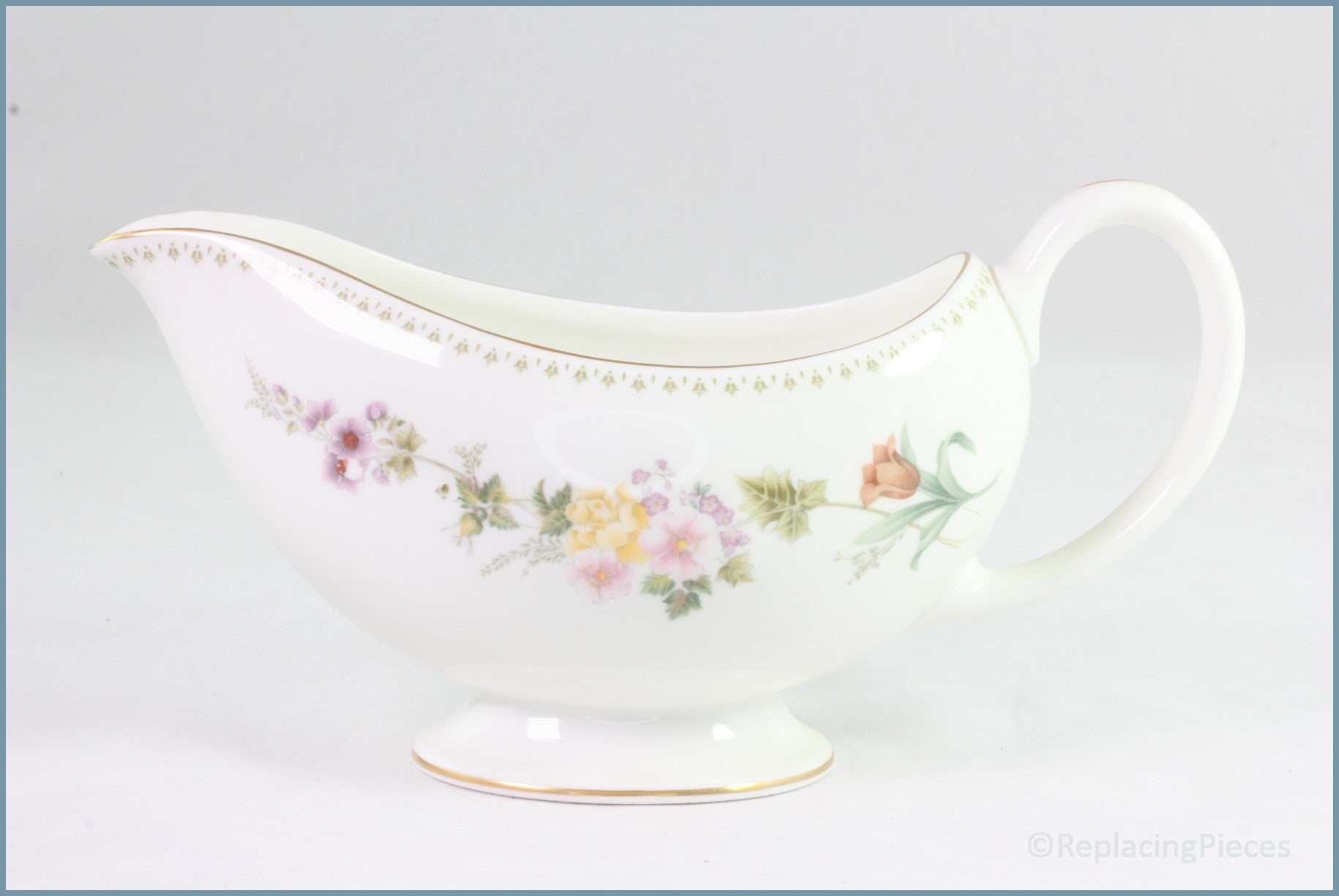 Wedgwood - Mirabelle (R4537) - Gravy Boat