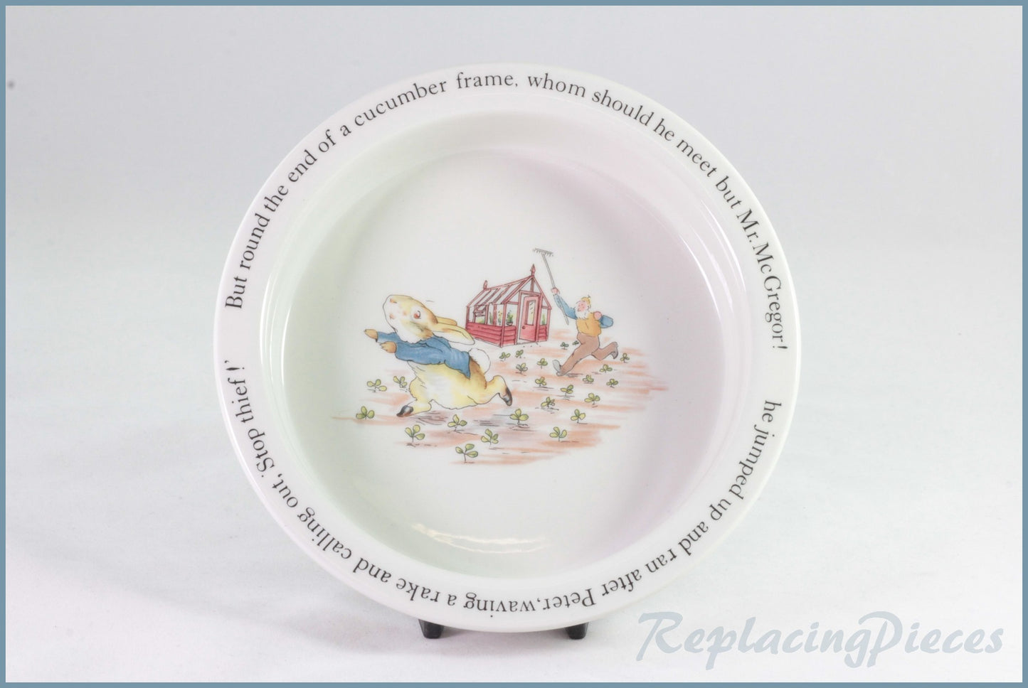 Wedgwood - Peter Rabbit - Porringer (Cucumber Frame)