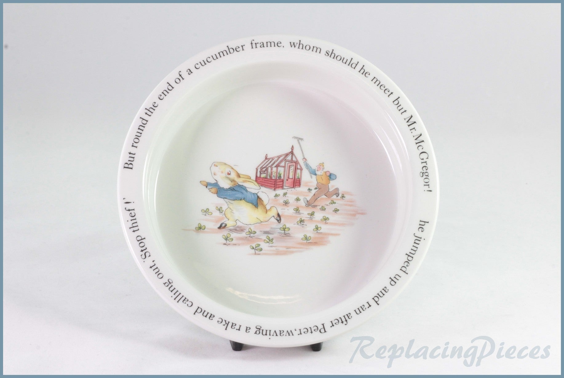 Wedgwood - Peter Rabbit - Porringer (Cucumber Frame)