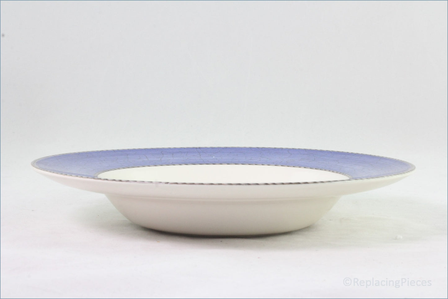 Wedgwood - Sarahs Garden - 8 7/8" Rimmed Bowl (Blue)