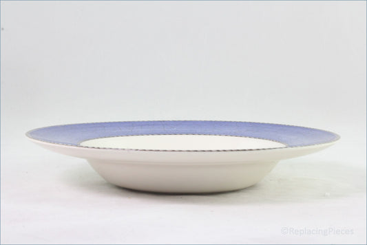 Wedgwood - Sarahs Garden - 8 7/8" Rimmed Bowl (Blue)