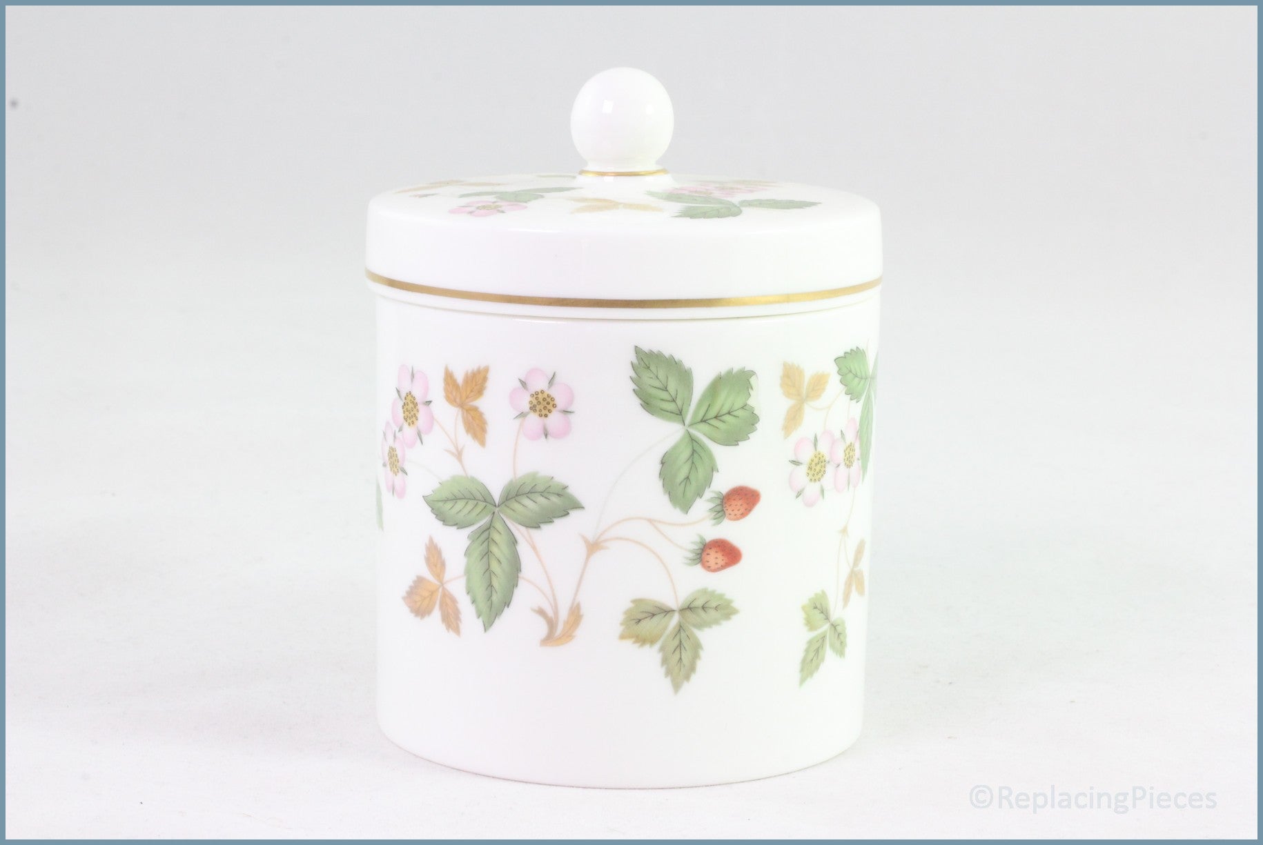 Wedgwood - Wild Strawberry - Lidded Jar