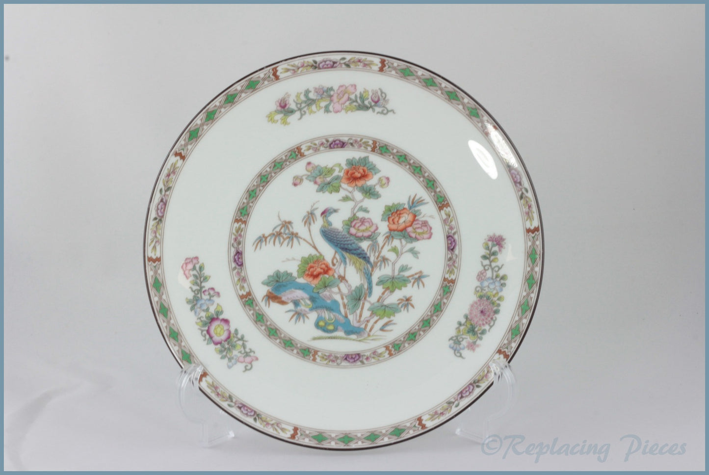 Wedgwood - Kutani Crane - Round Bread & Butter Serving Plate