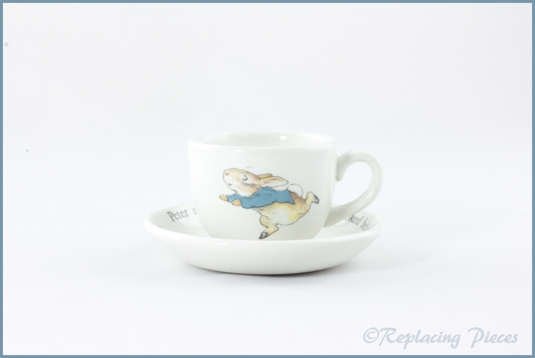 Wedgwood - Peter Rabbit - Miniature Teacup And Saucer
