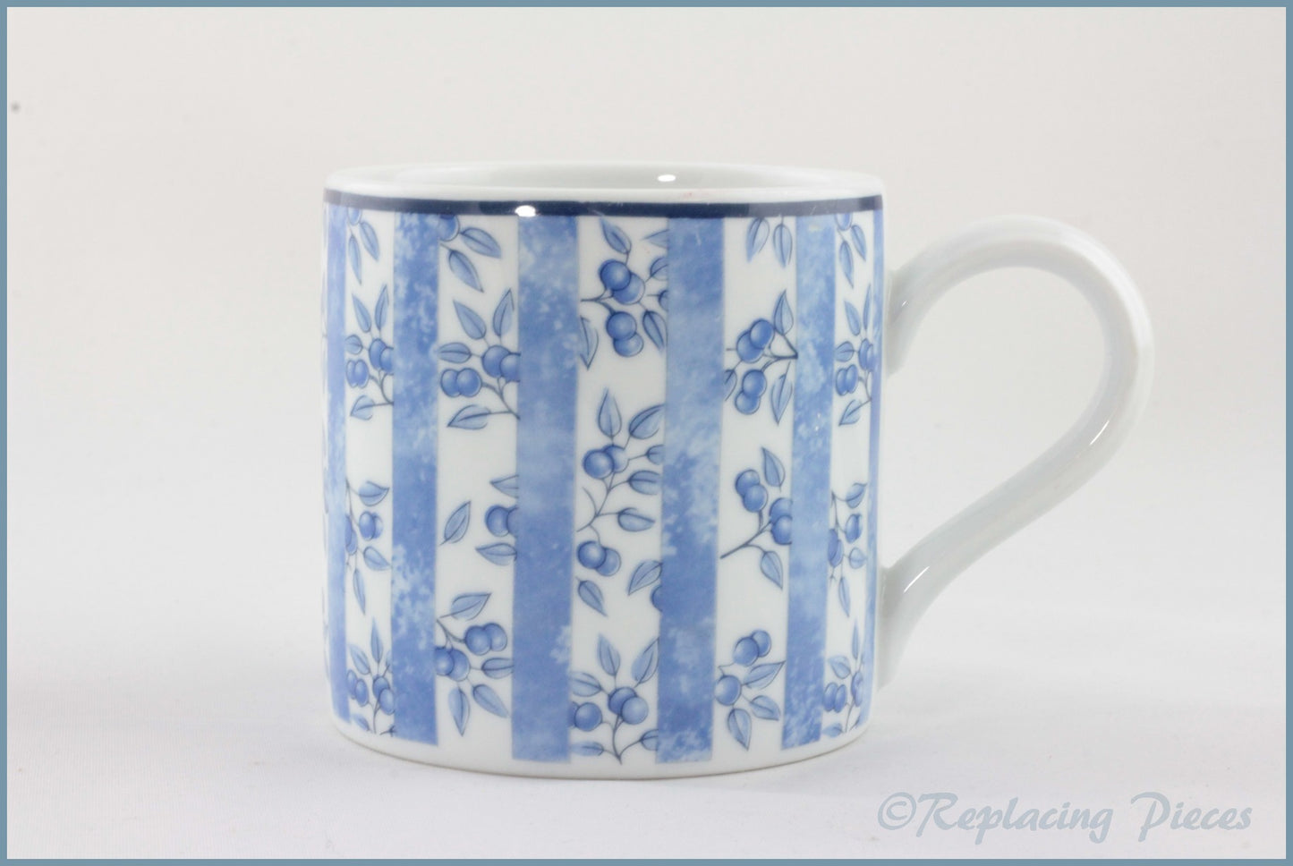 Wedgwood - Indigo (Stripe) - Mug