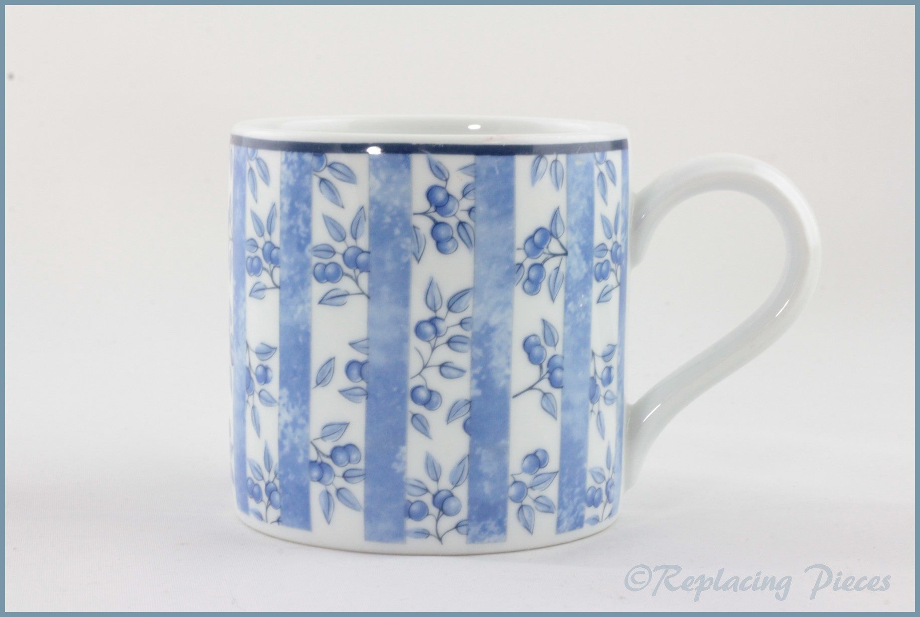 Wedgwood - Indigo (Stripe) - Mug