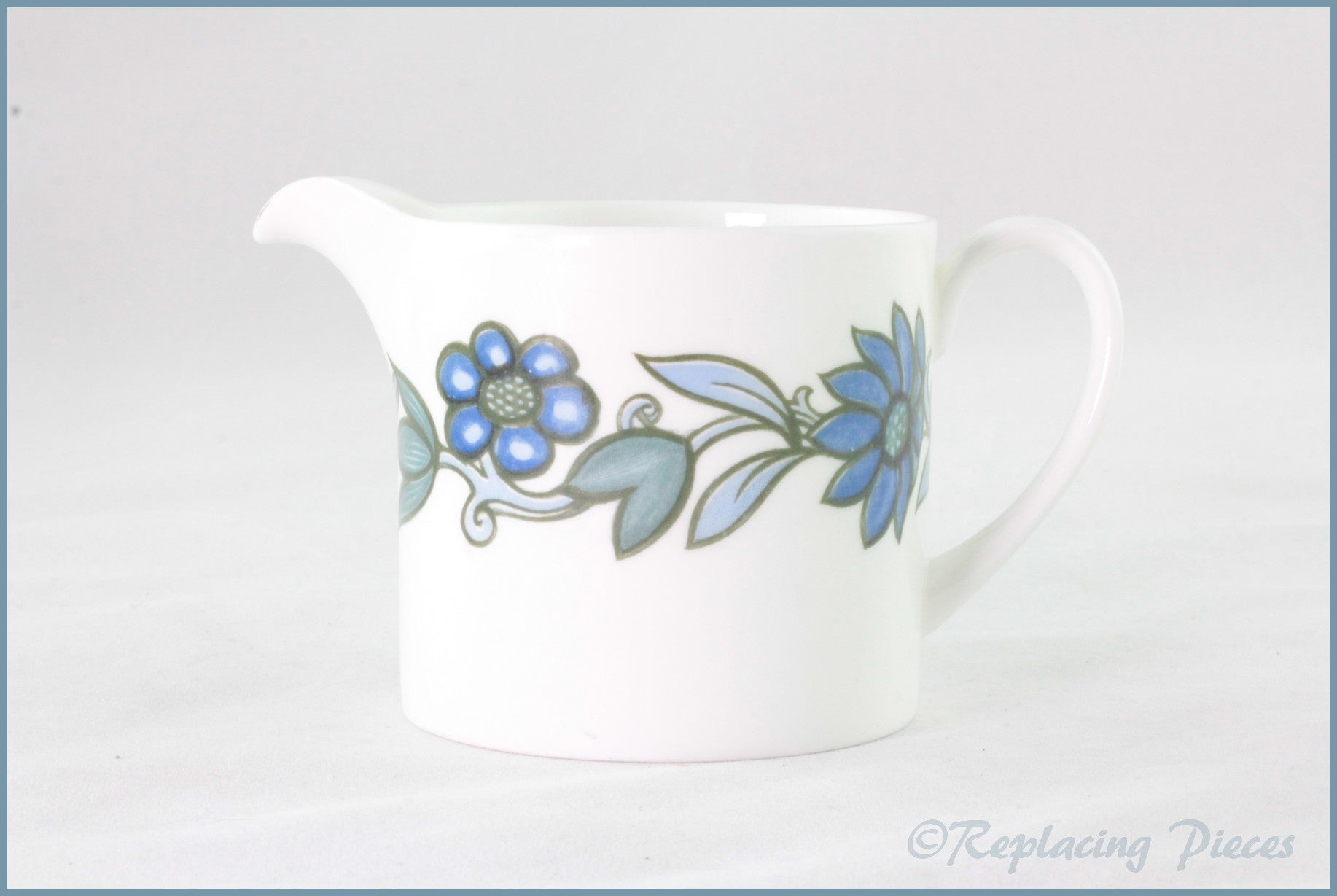 Wedgwood (Susie Cooper Design) - Art Nouveau (Blue) - Milk Jug