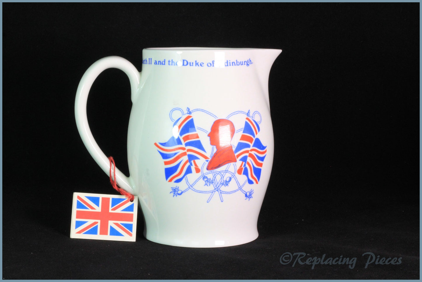 Adams - Queens Silver Jubilee - 1 1/2 pint Jug