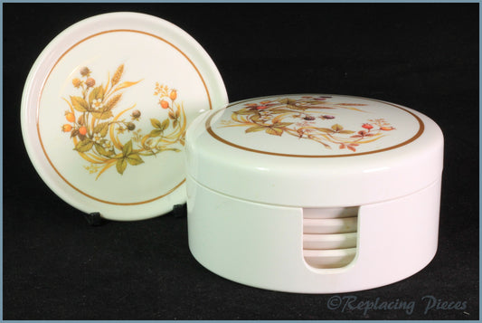 Marks & Spencer - Harvest - Box Of 6 Round Melamine Coasters