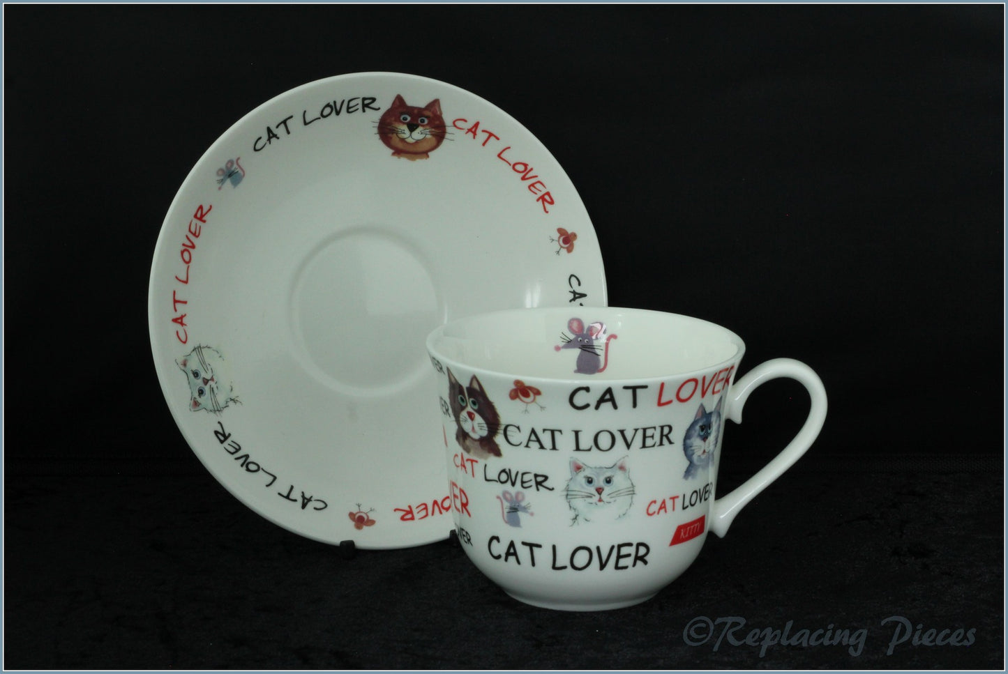 Roy Kirkham - Love My Cat - Breakfast Cup & Saucer