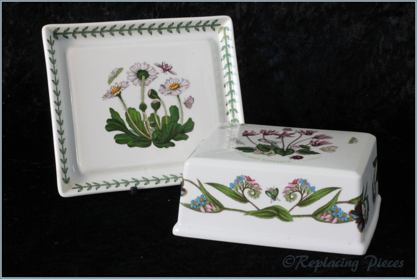 Portmeirion - Botanic Garden - Lidded Butter Dish
