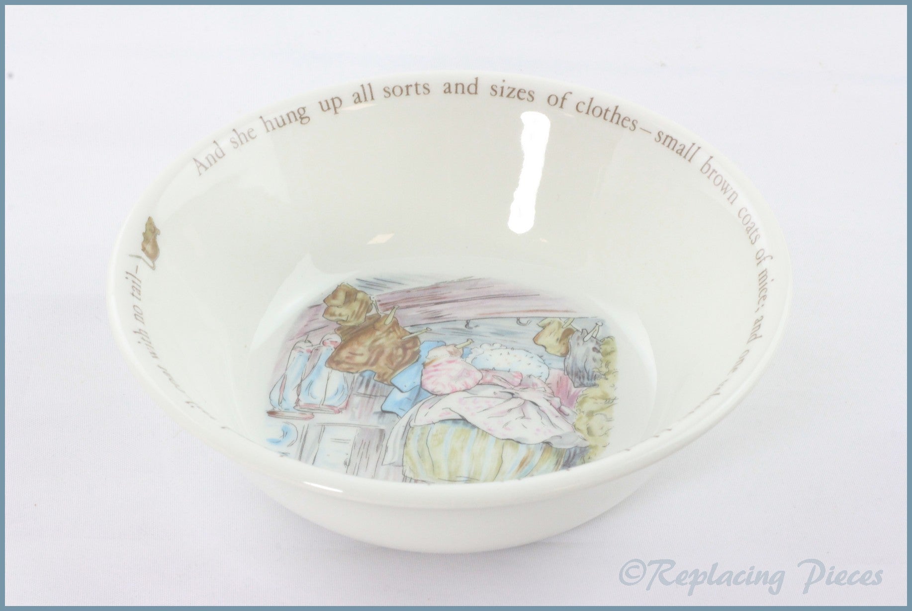 Wedgwood - Mrs Tiggywinkle - Cereal Bowl