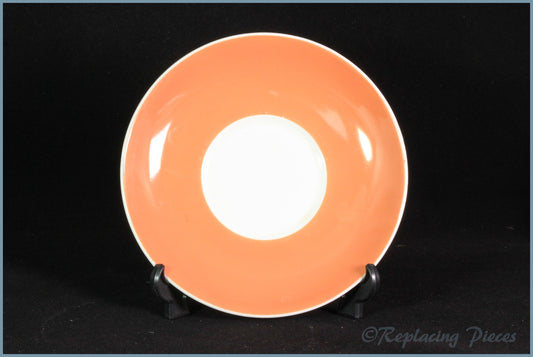 Elizabethan - Kon Tiki - Coffee Saucer (Orange)