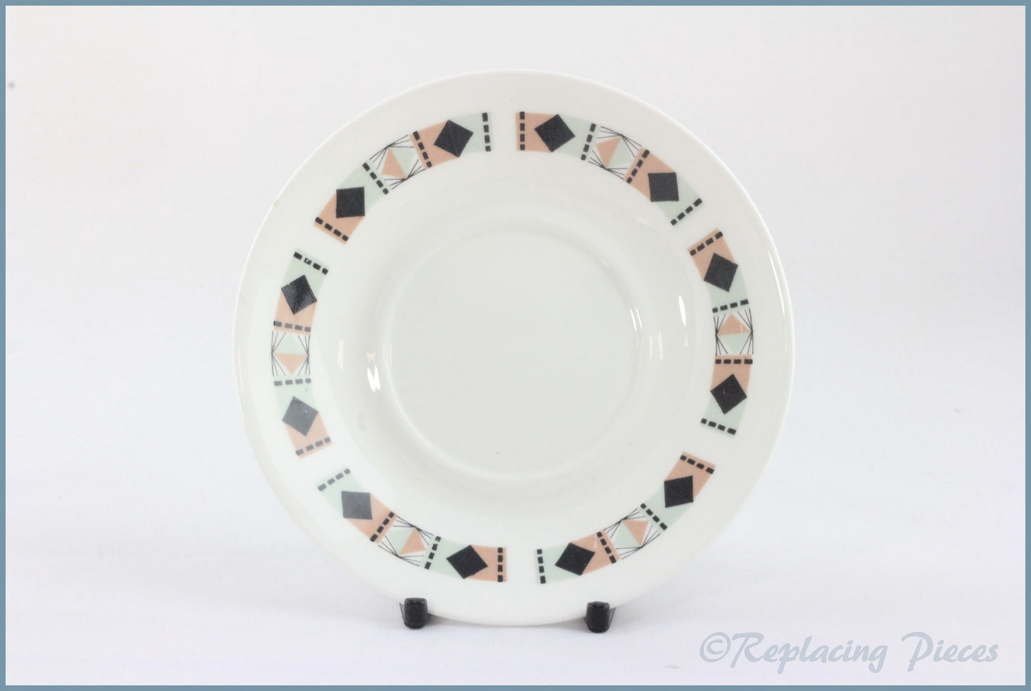 Royal Adderley - Masquerade - Coffee Saucer (Pink)