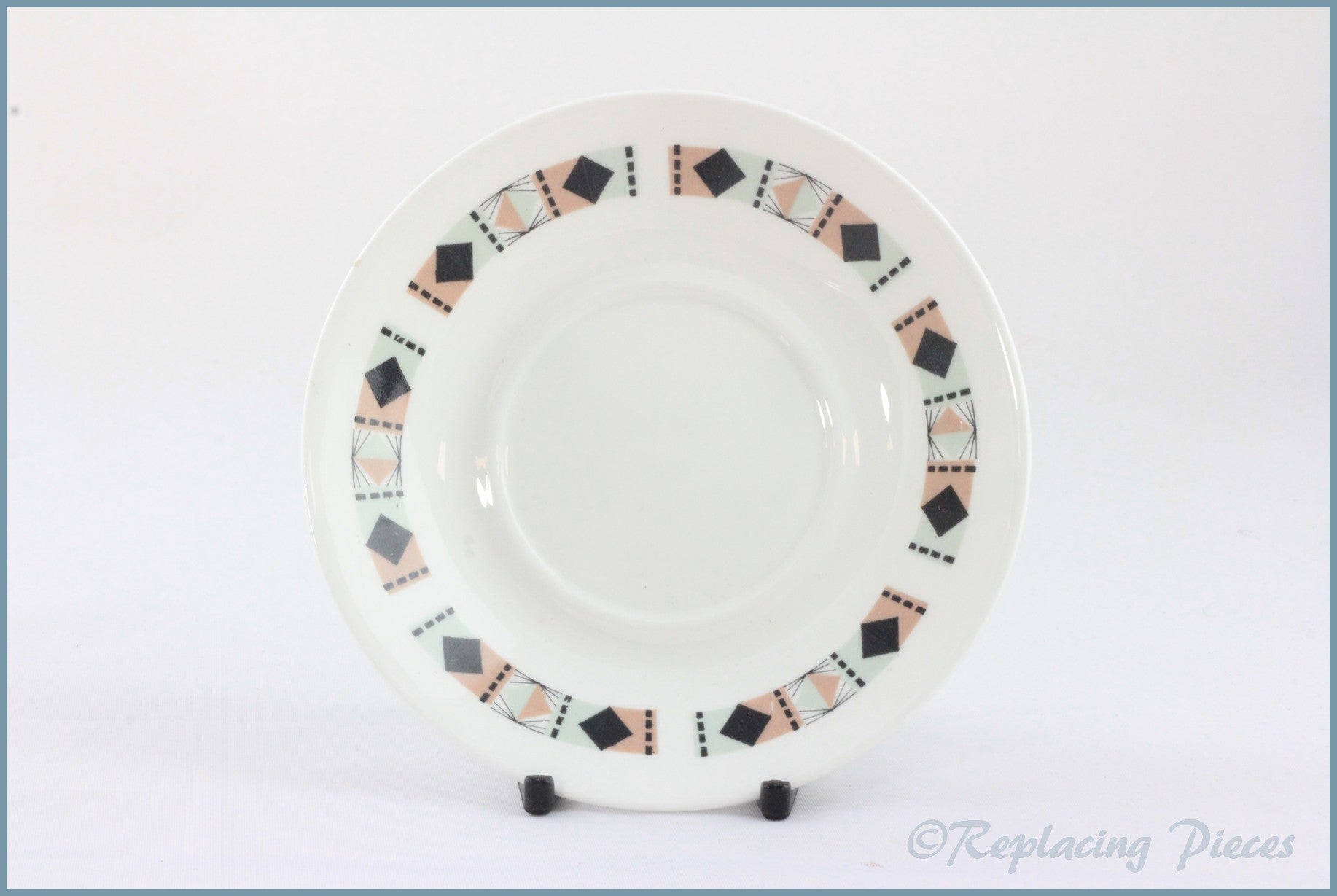 Royal Adderley - Masquerade - Coffee Saucer (Pink)