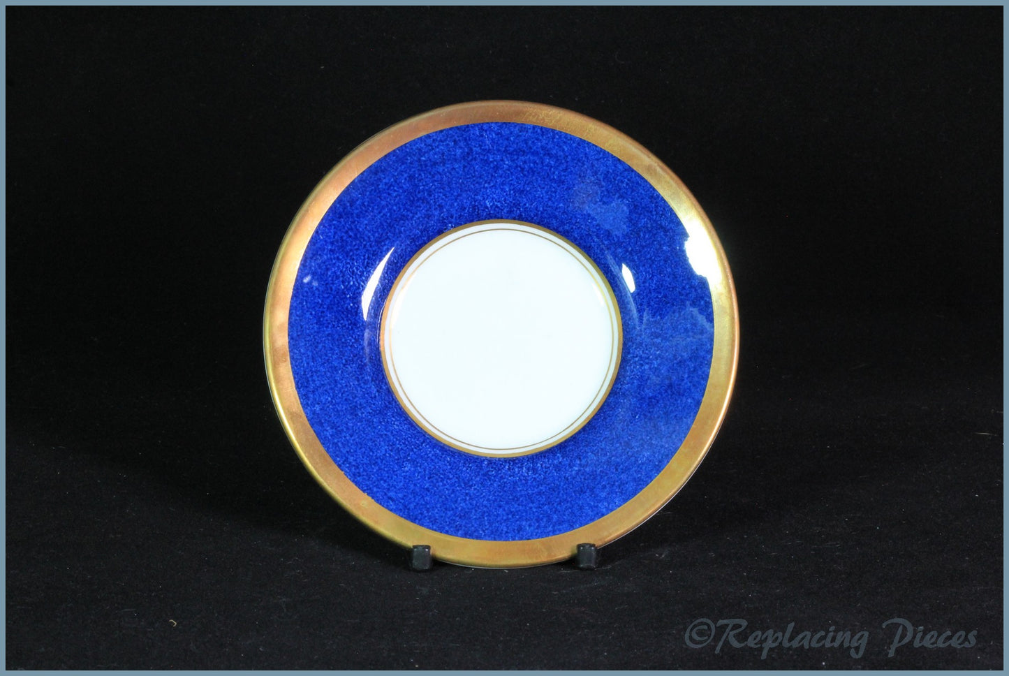 Coalport - Athlone Blue - Coffee Can Saucer