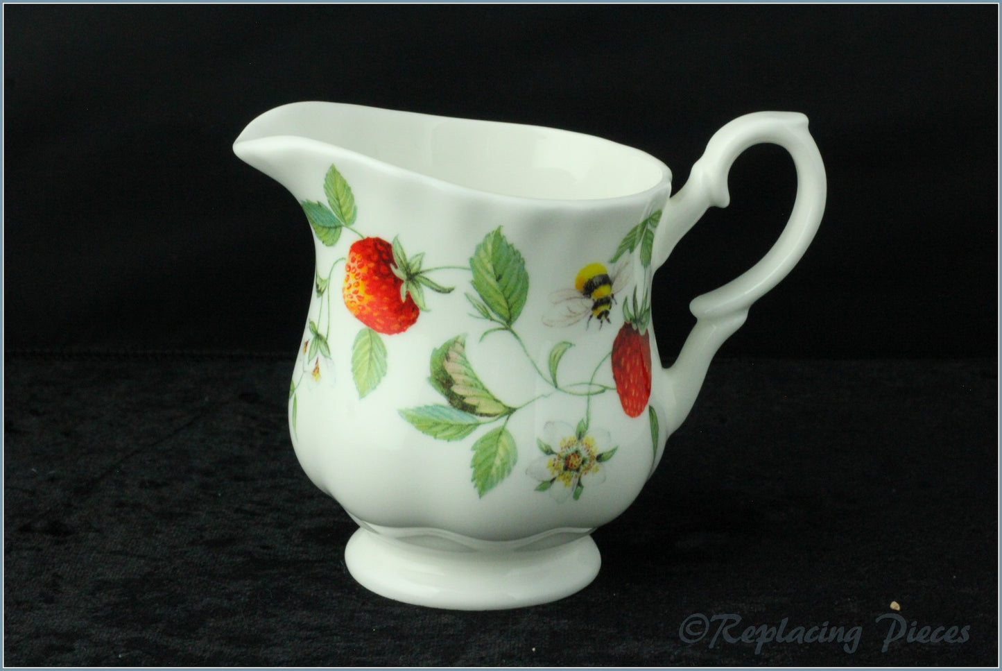 Roy Kirkham - Alpine Strawberry - Cream Jug