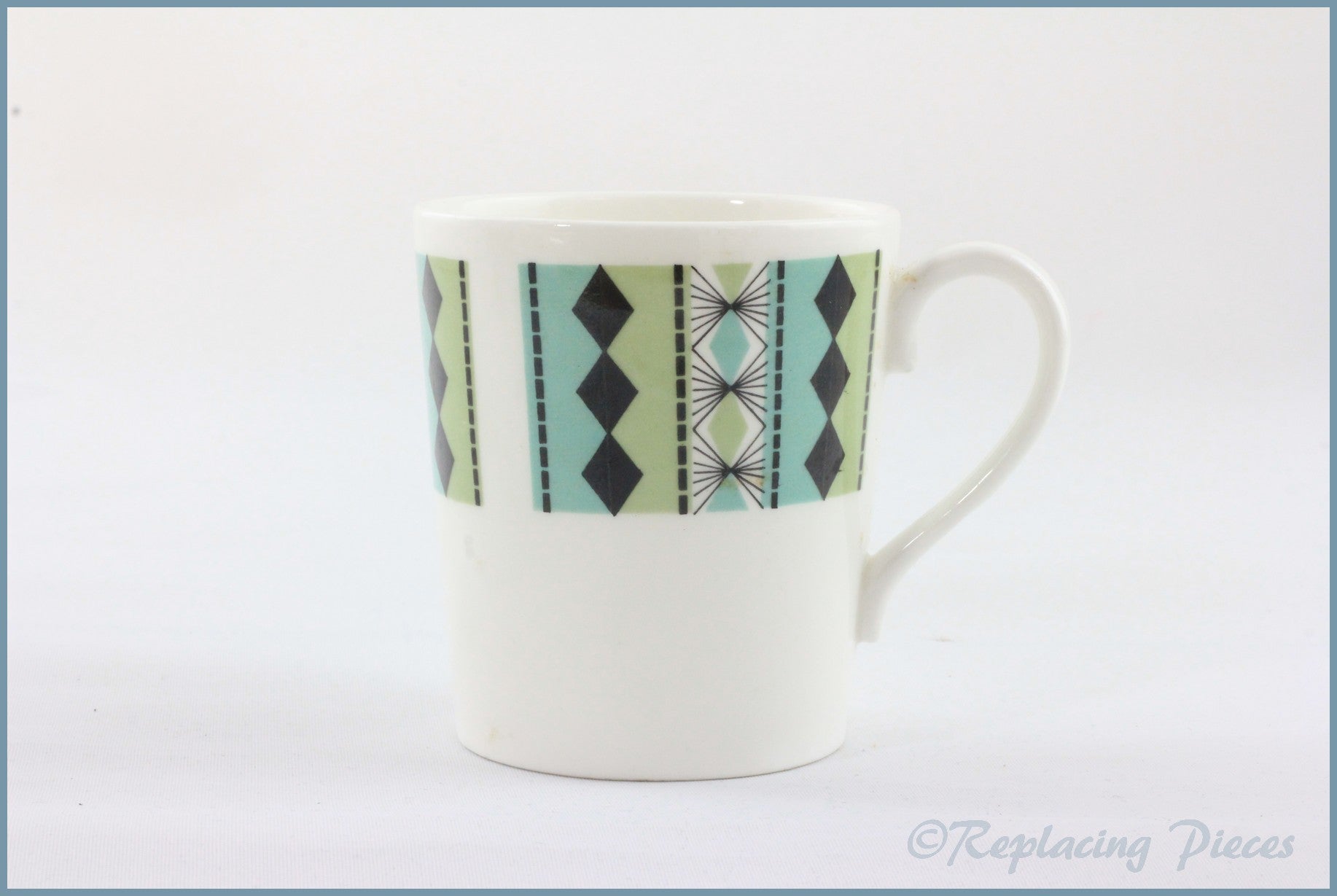Royal Adderley - Masquerade - Coffee Cup (Green)