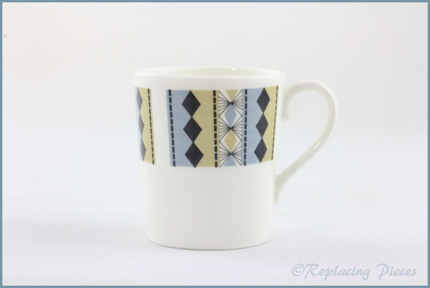 Royal Adderley - Masquerade - Coffee Cup (Grey)