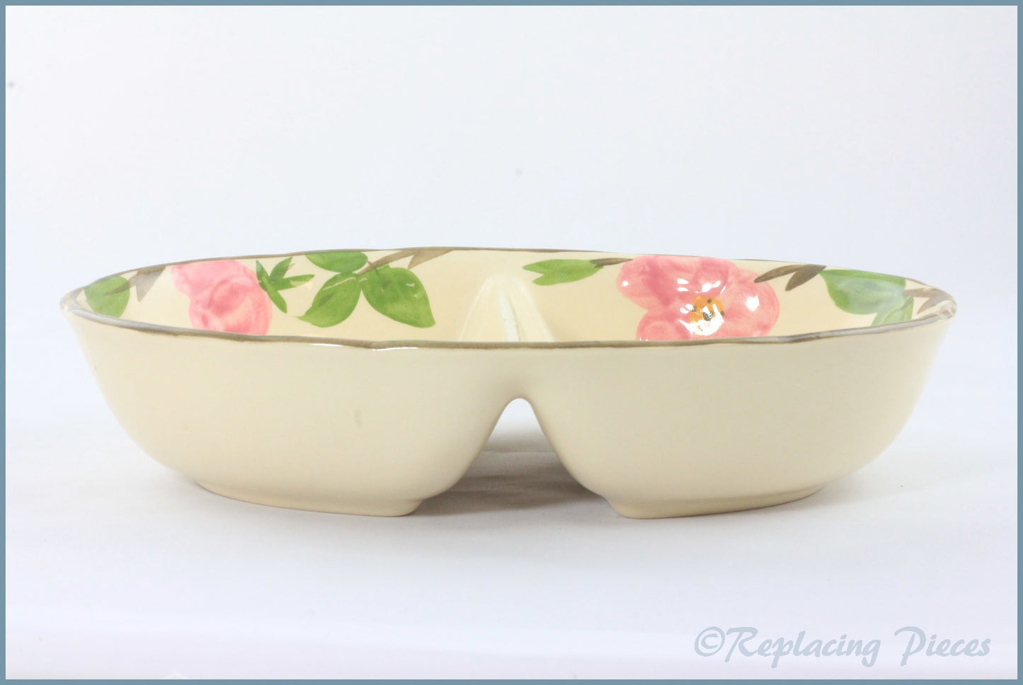 Franciscan - Desert Rose - Divided Open Vegetable Dish