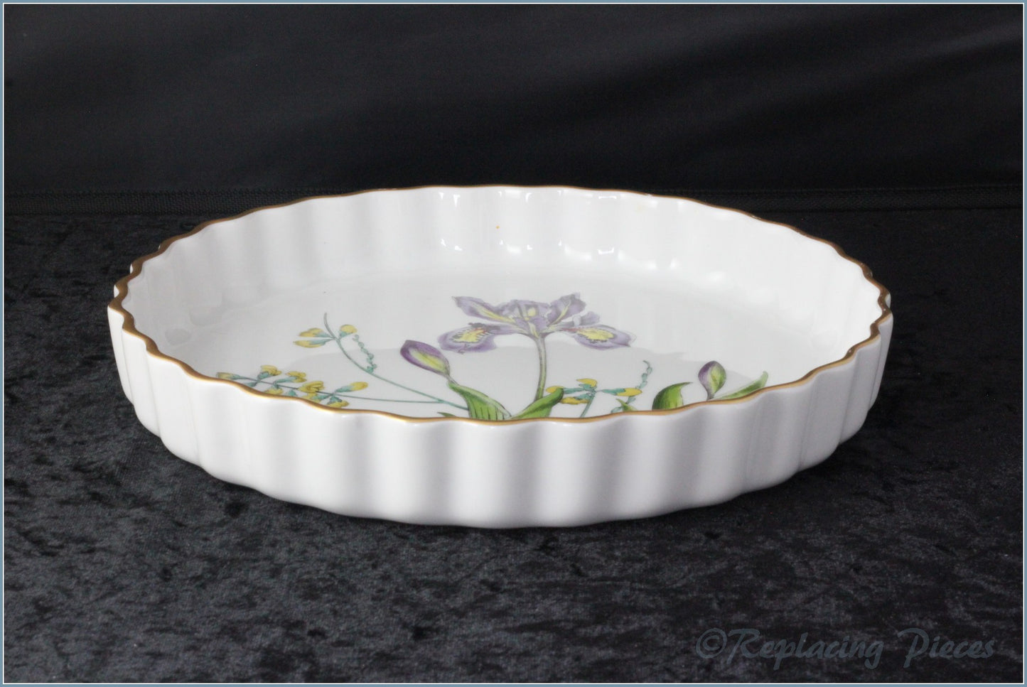 Spode - Stafford Flowers - Flan Dish