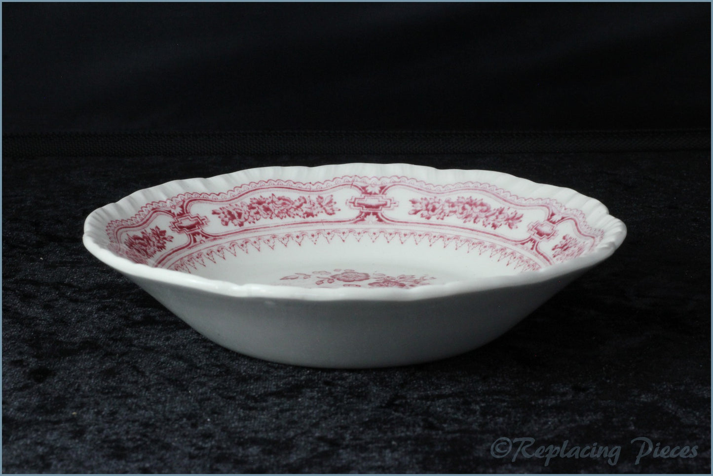 Masons - Manchu (Pink) - 5 1/2" Fruit Saucer