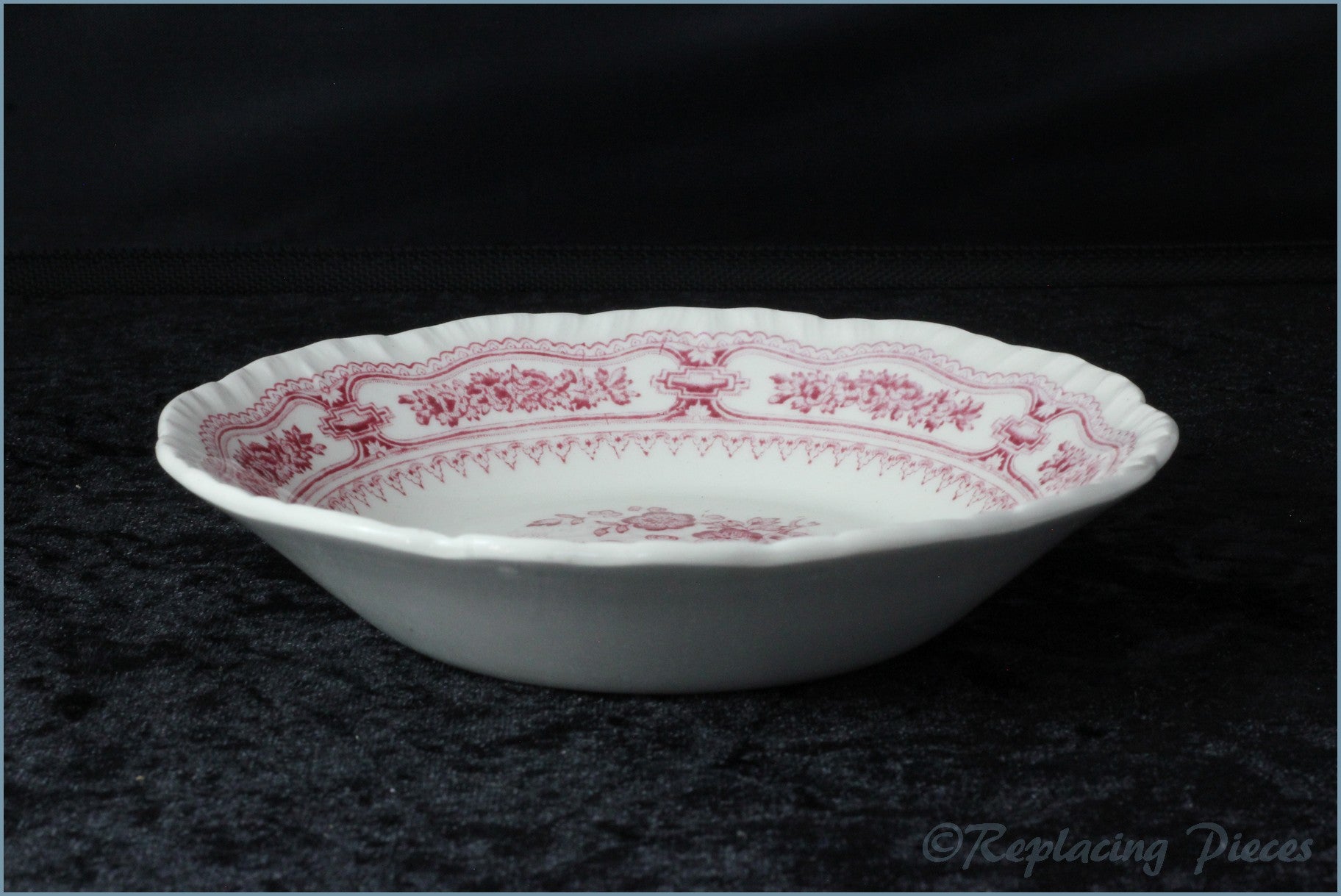 Masons - Manchu (Pink) - 5 1/2" Fruit Saucer