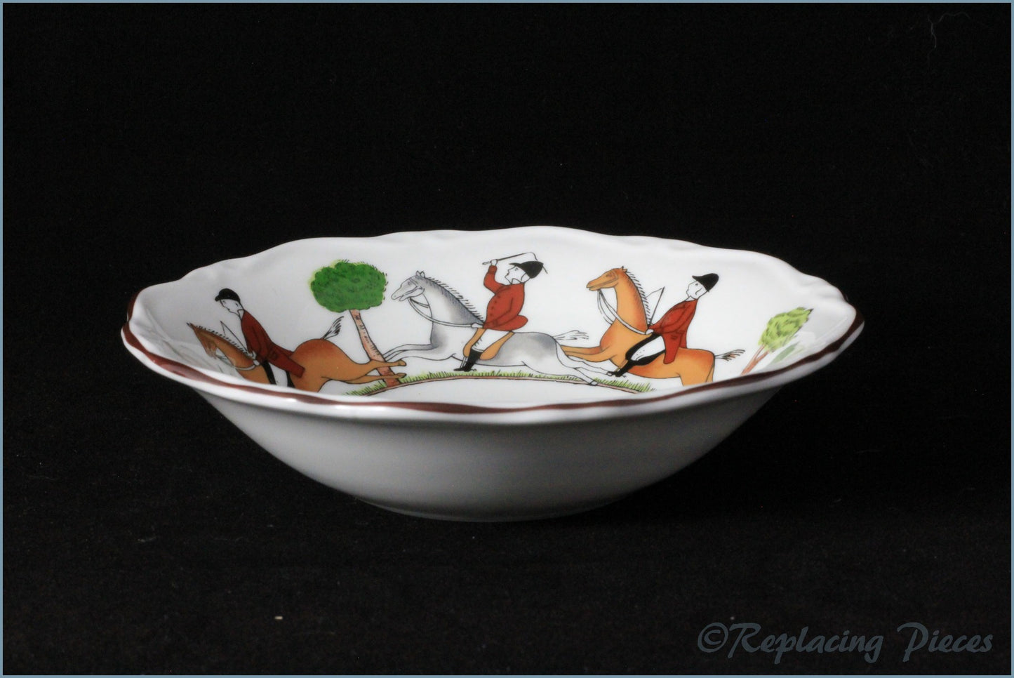 Wedgwood - Hunting Scenes - Fruit Saucer