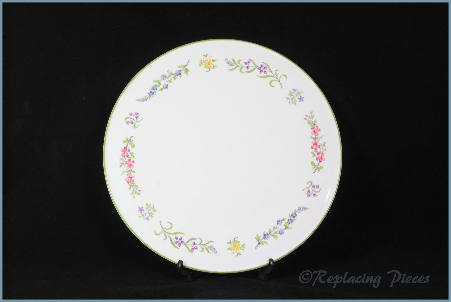 Royal Worcester Fleuri Gateau Plate