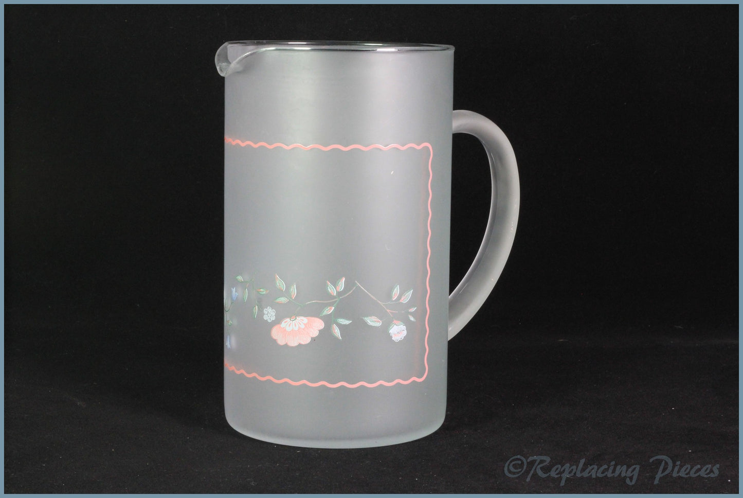 Johnson Brothers - Summer Chintz - 2 1/2 Pint Glass Pitcher