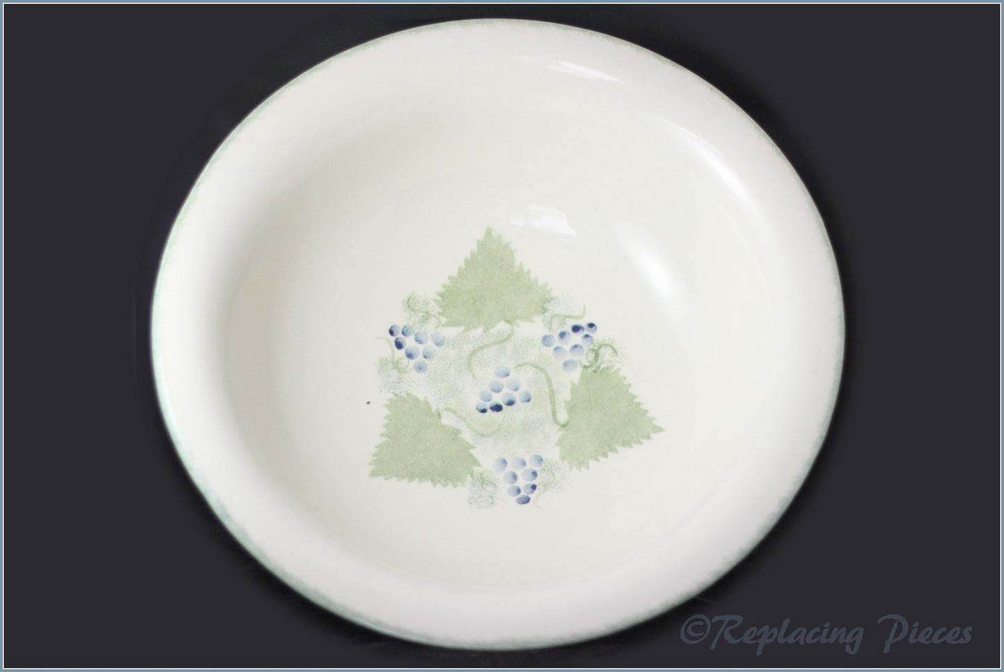Poole - Vineyard - 15" Footed Centrepiece Bowl