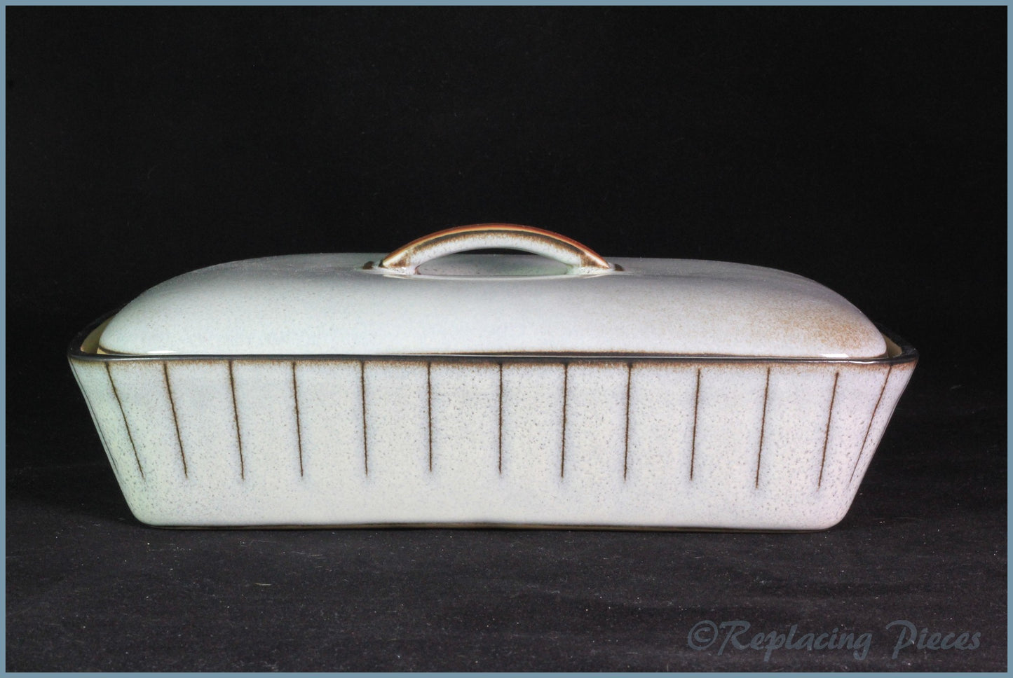 Denby - Studio - Divided Oblong Lidded Roaster