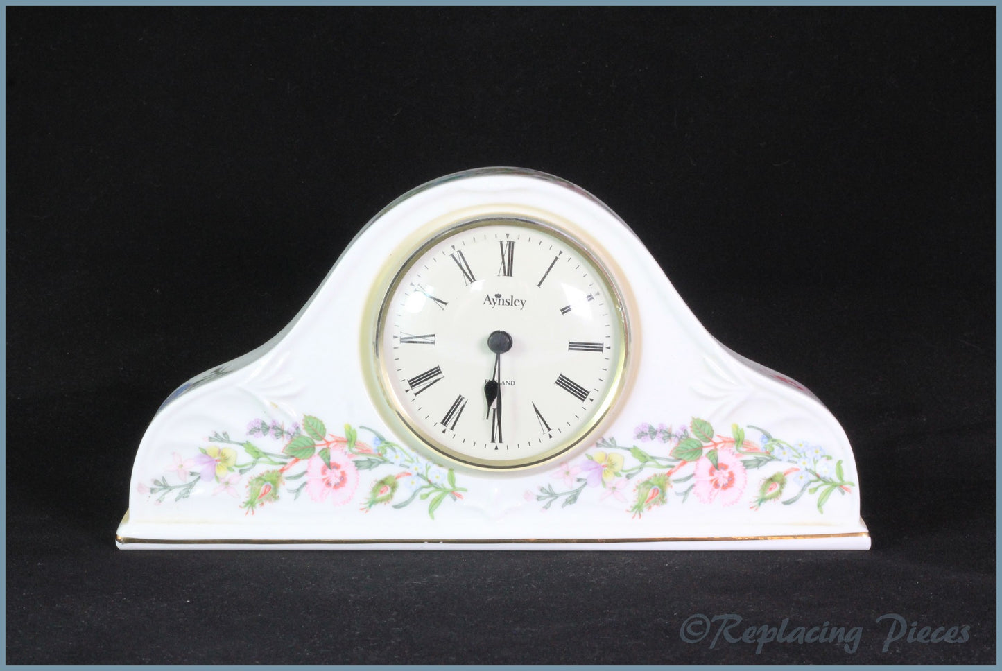 Aynsley - Wild Tudor - Mantle Clock