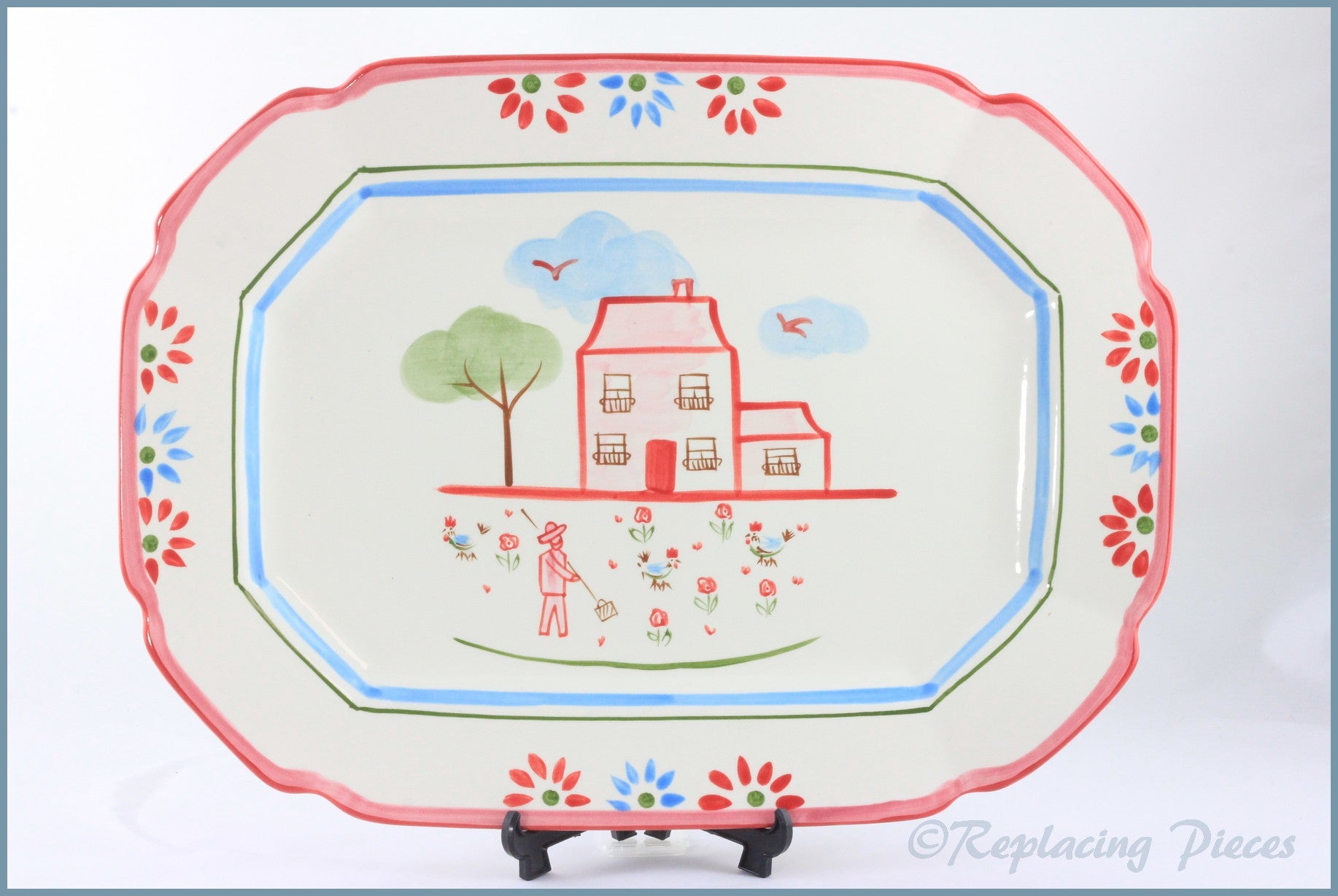 Johnson Brothers - Farmhouse Chic - 15 3/4" Oblong Platter