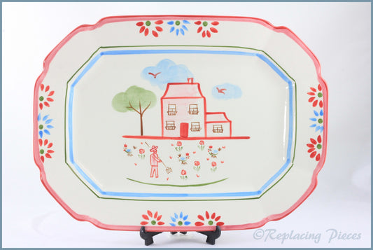 Johnson Brothers - Farmhouse Chic - 15 3/4" Oblong Platter