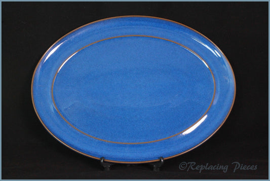 Denby - Imperial Blue - 14 1/2" Oval Platter