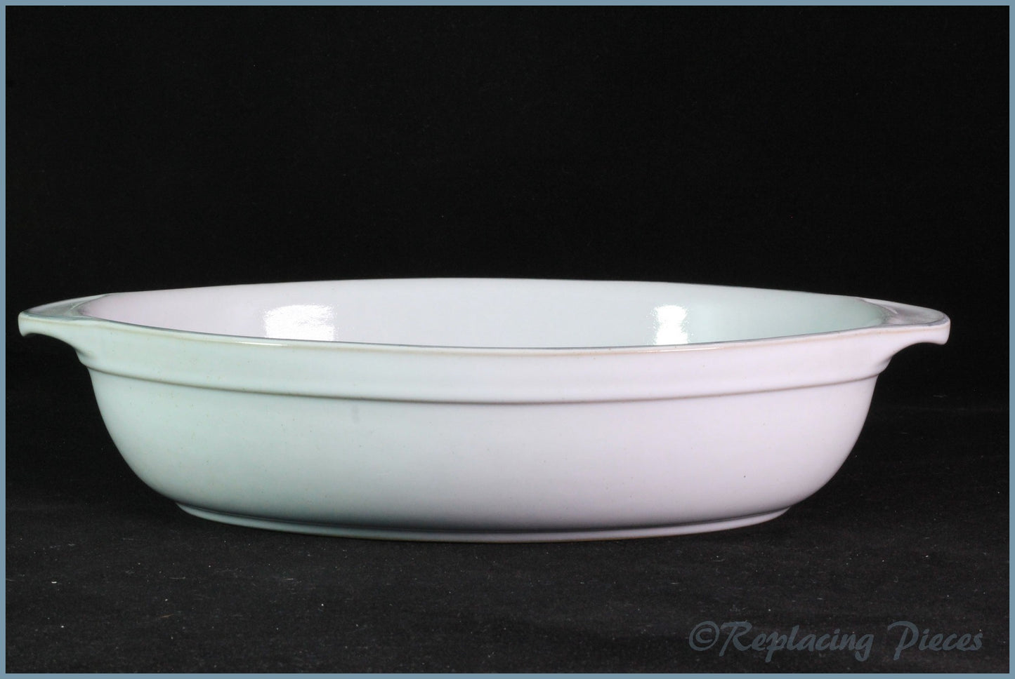 Denby - Encore - 12 3/4" Oval Roaster (Rimmed Exterior)