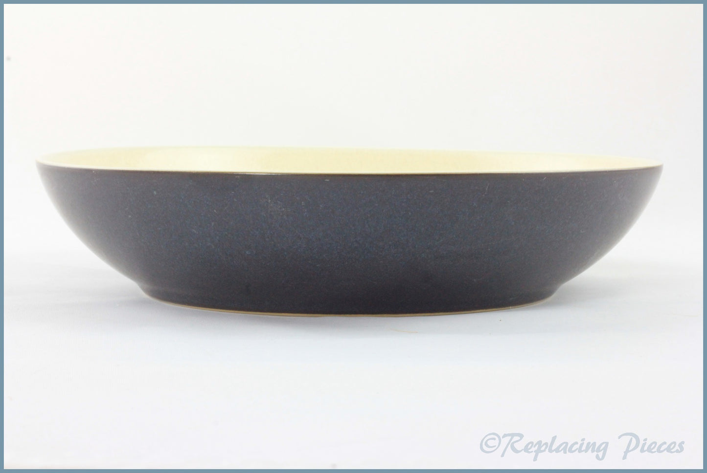 Denby - Energy - Pasta Bowl (Cream On Charcoal)
