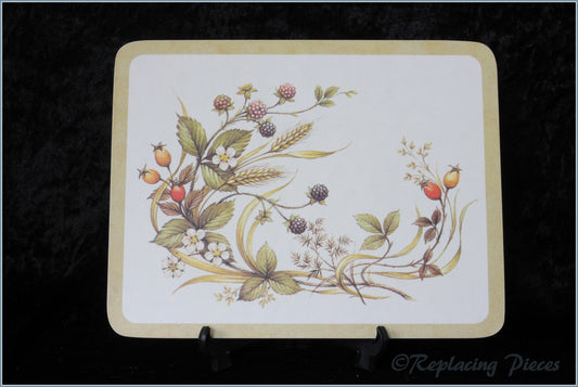 Marks & Spencer - Harvest - Place Mat (Tan Border)
